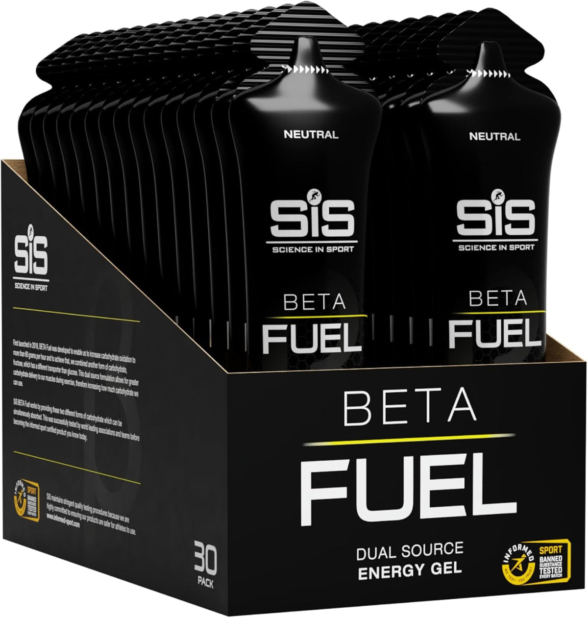 SCATOLA 30 GEL SIS BETA FUEL prezzo solo on line!!