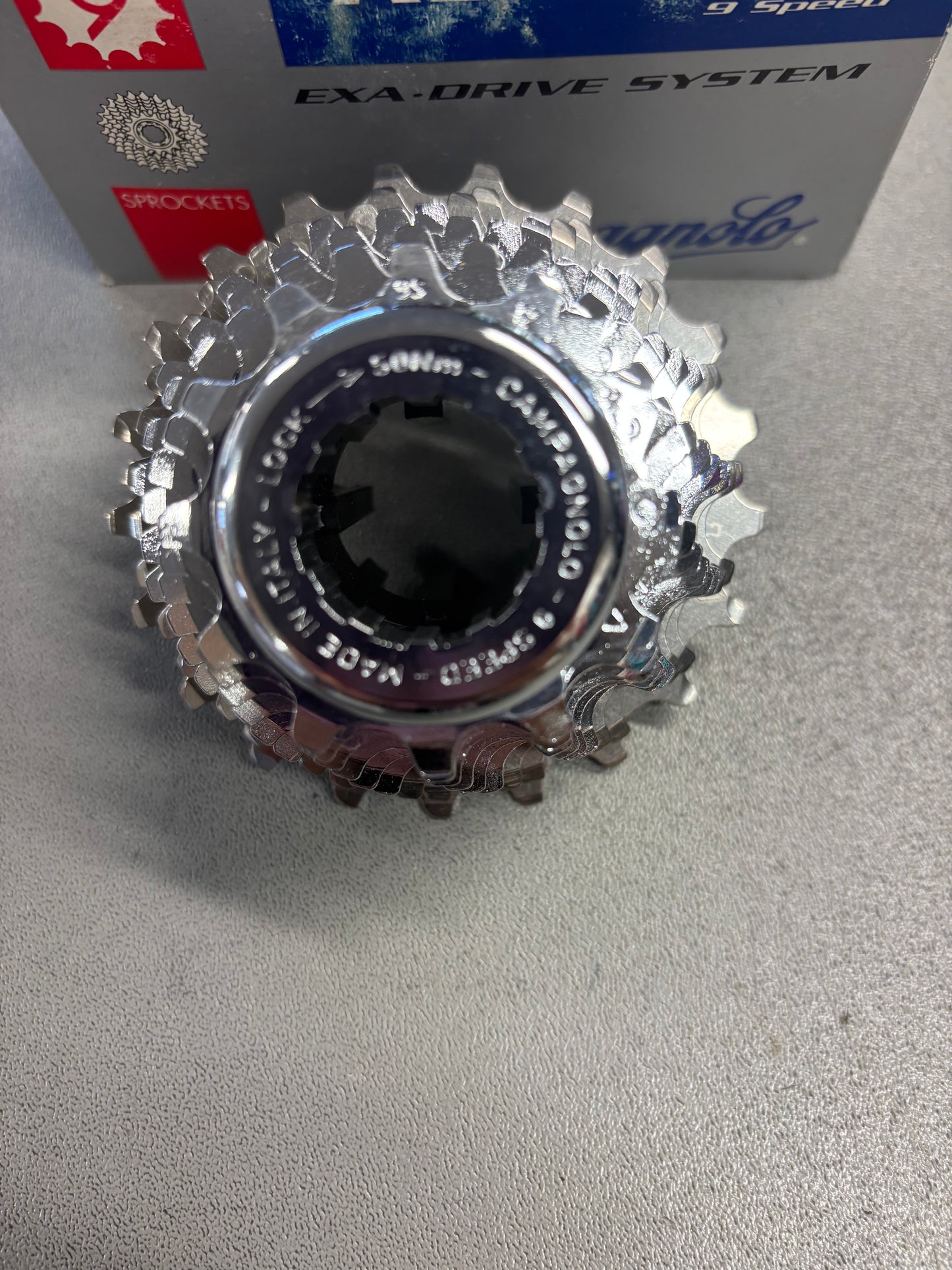 CASSETTA PIGNONI CAMPAGNOLO RECORD 9V