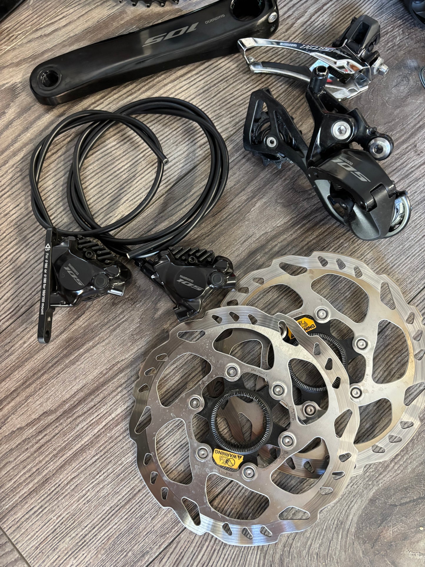 GRUPPO USATO SHIMANO 105 12V MECCANICO