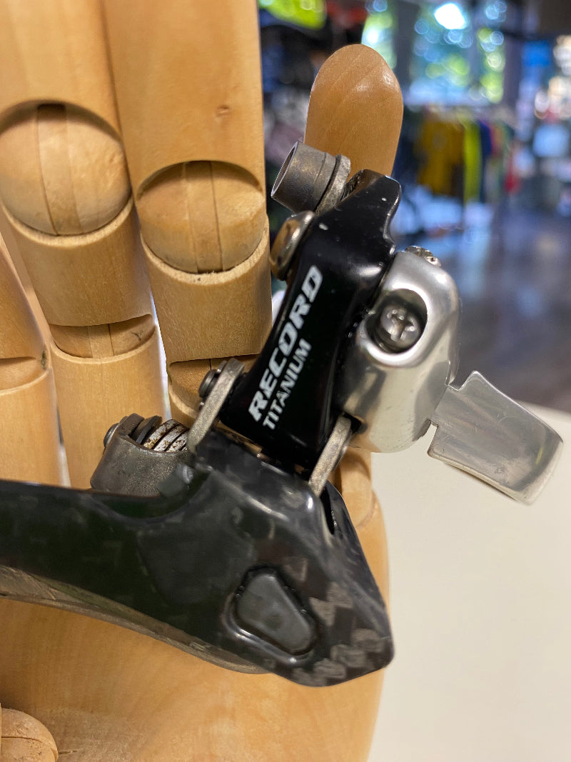 CAMPAGNOLO DERAGLIATORE RECORD TITANIUM 10V