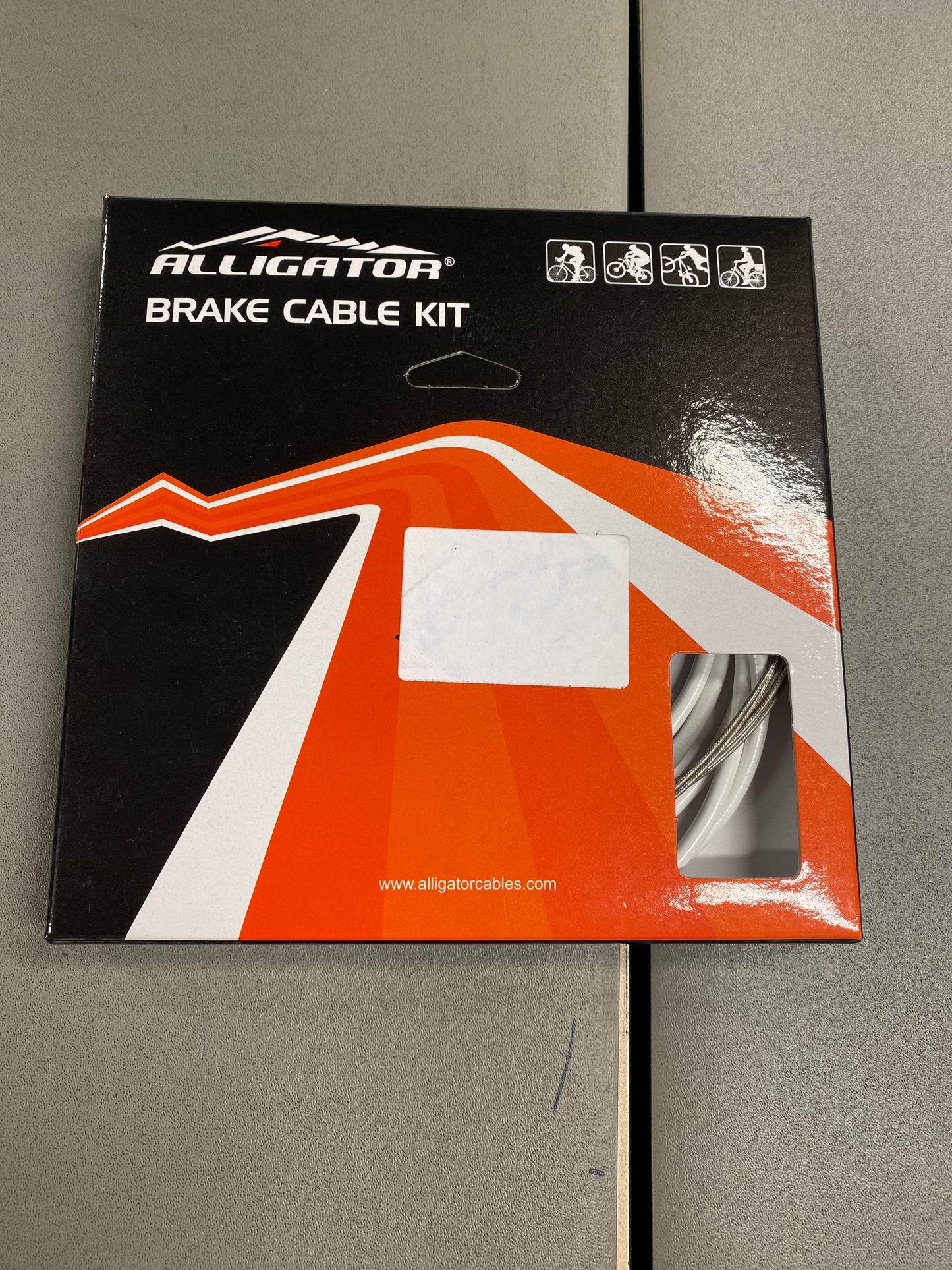 KIT FILI E GUIANE ALLIGATOR BIANCA