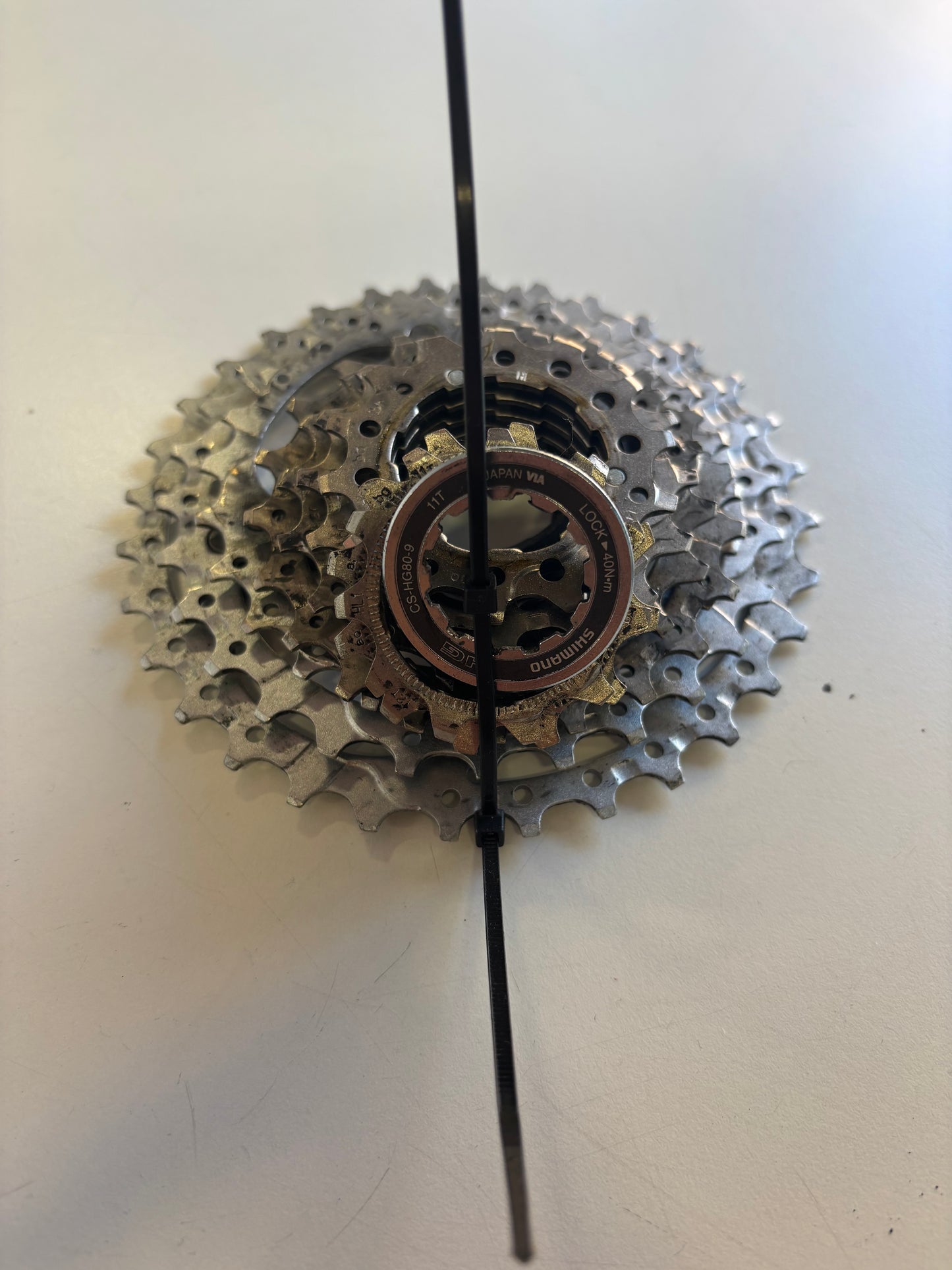 CASSETTA SHIMANO SLX CS-HG80 9 VELOCITA' USATA