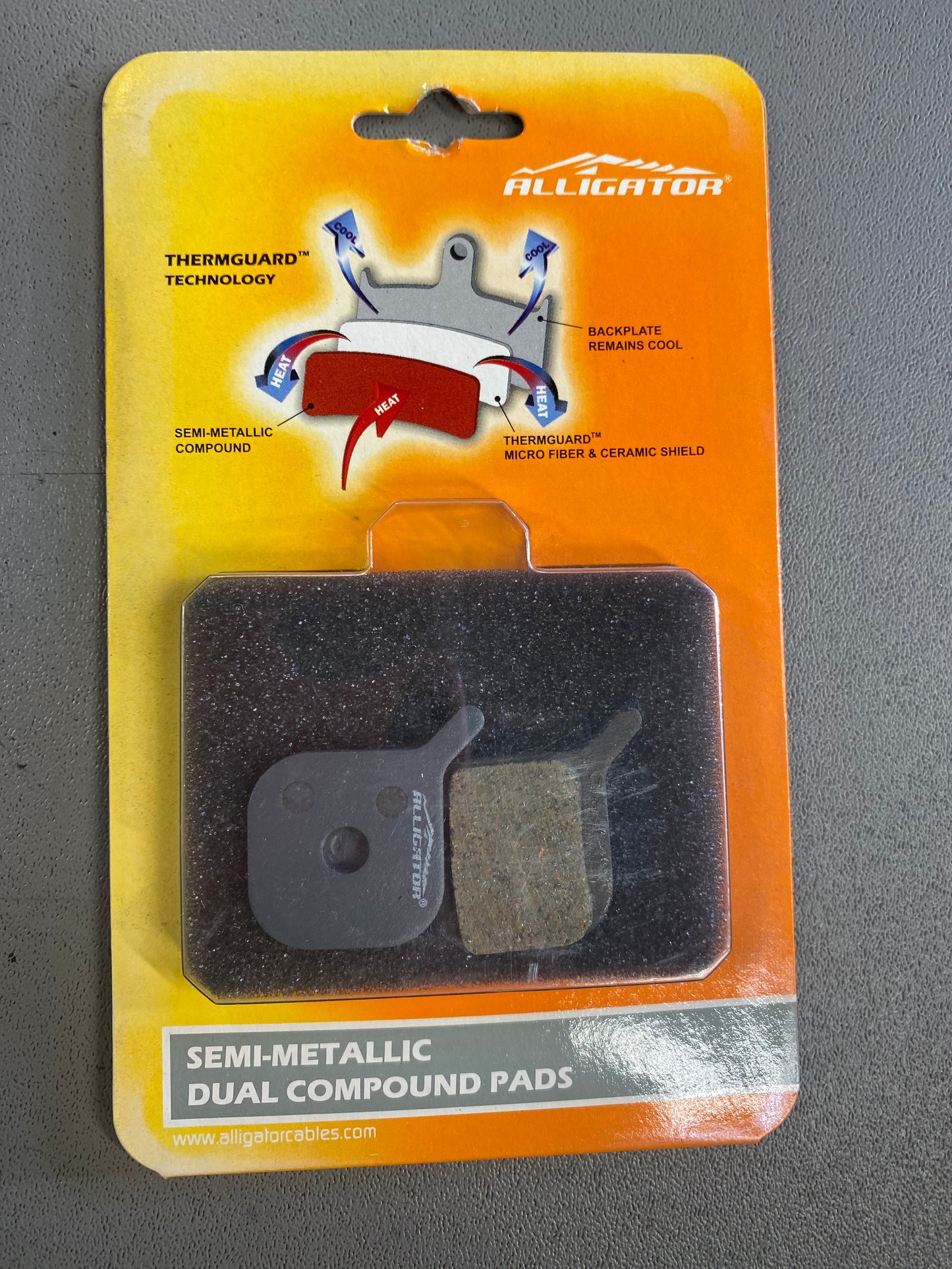 COPPIA PASTIGLIE ALLIGATOR CANNONDALE CODA