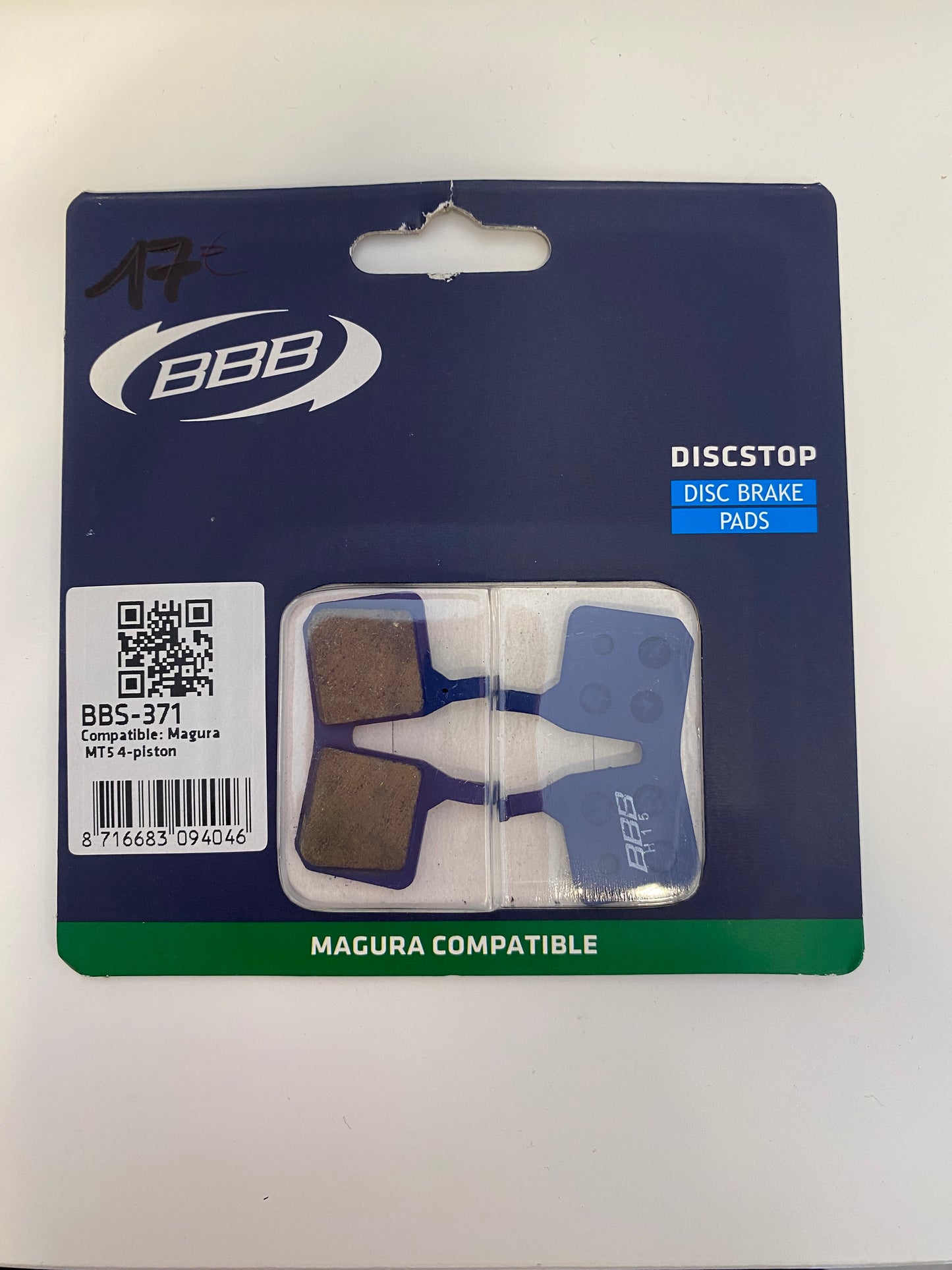 PASTIGLIE BBB MAGURA MT5 4 PISTONI