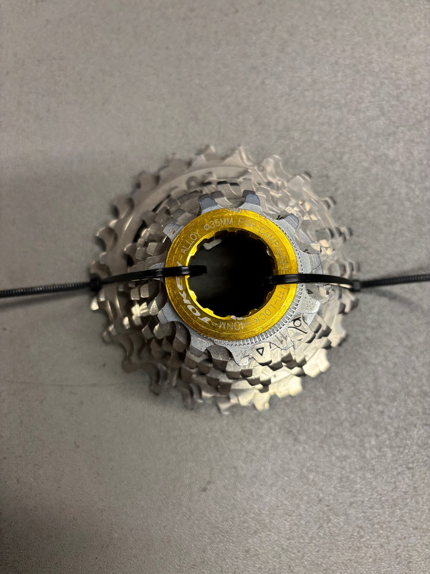 CASSETTA CAMPAGNOLO SUPER RECORD TITANIO 10V
