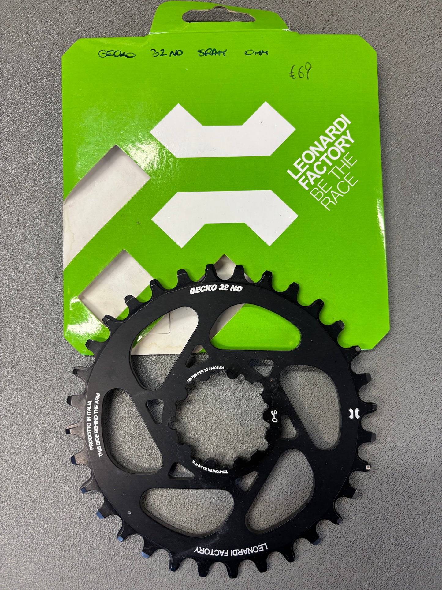 CORONA LEONARDI GECKO 32D. SRAM
