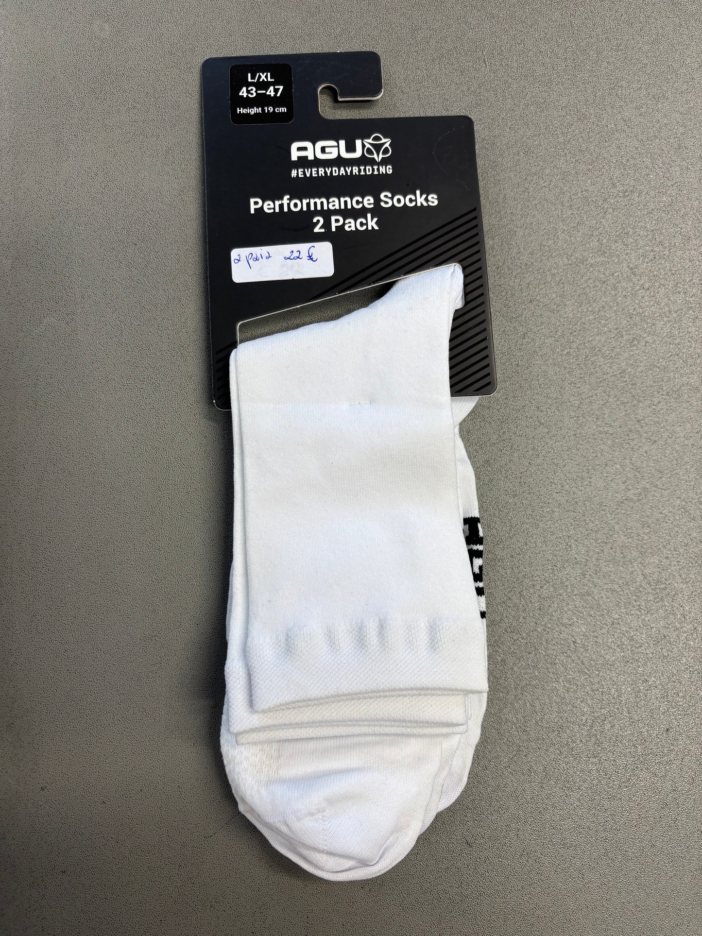 2 PAIA CALZE AGU ALTEZZA 19 CM