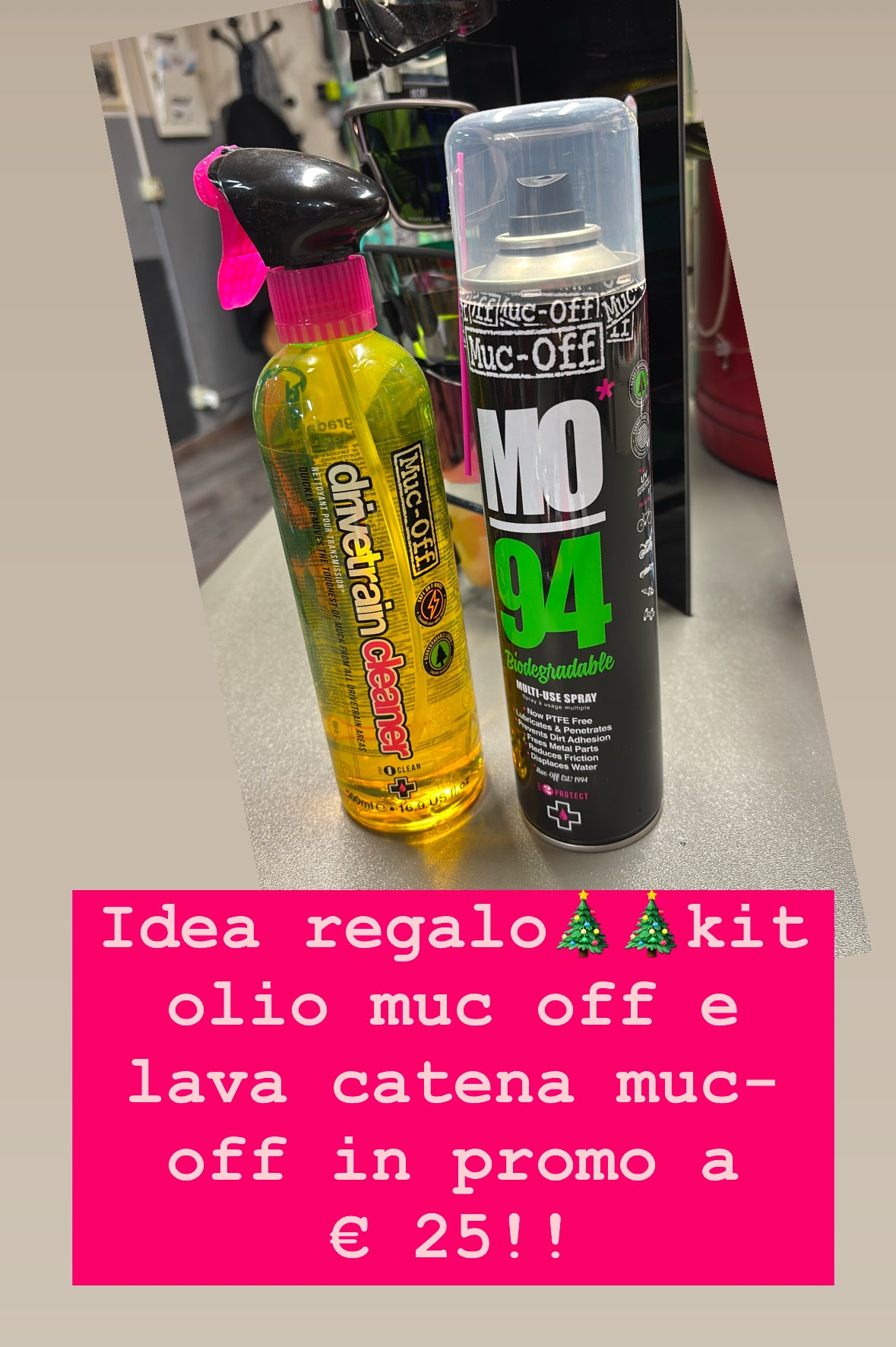 KIT OLIO E LAVACATENA MUC-OFF