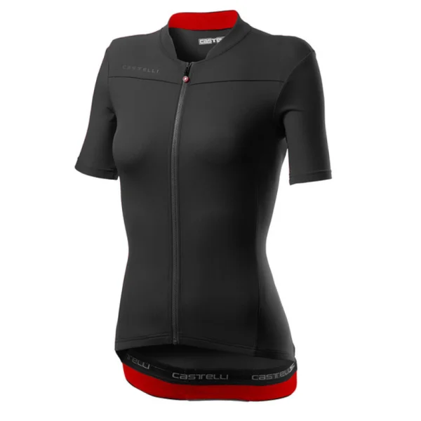 MAGLIA CASTELLI DONNA ANIMA JERSEY NERA