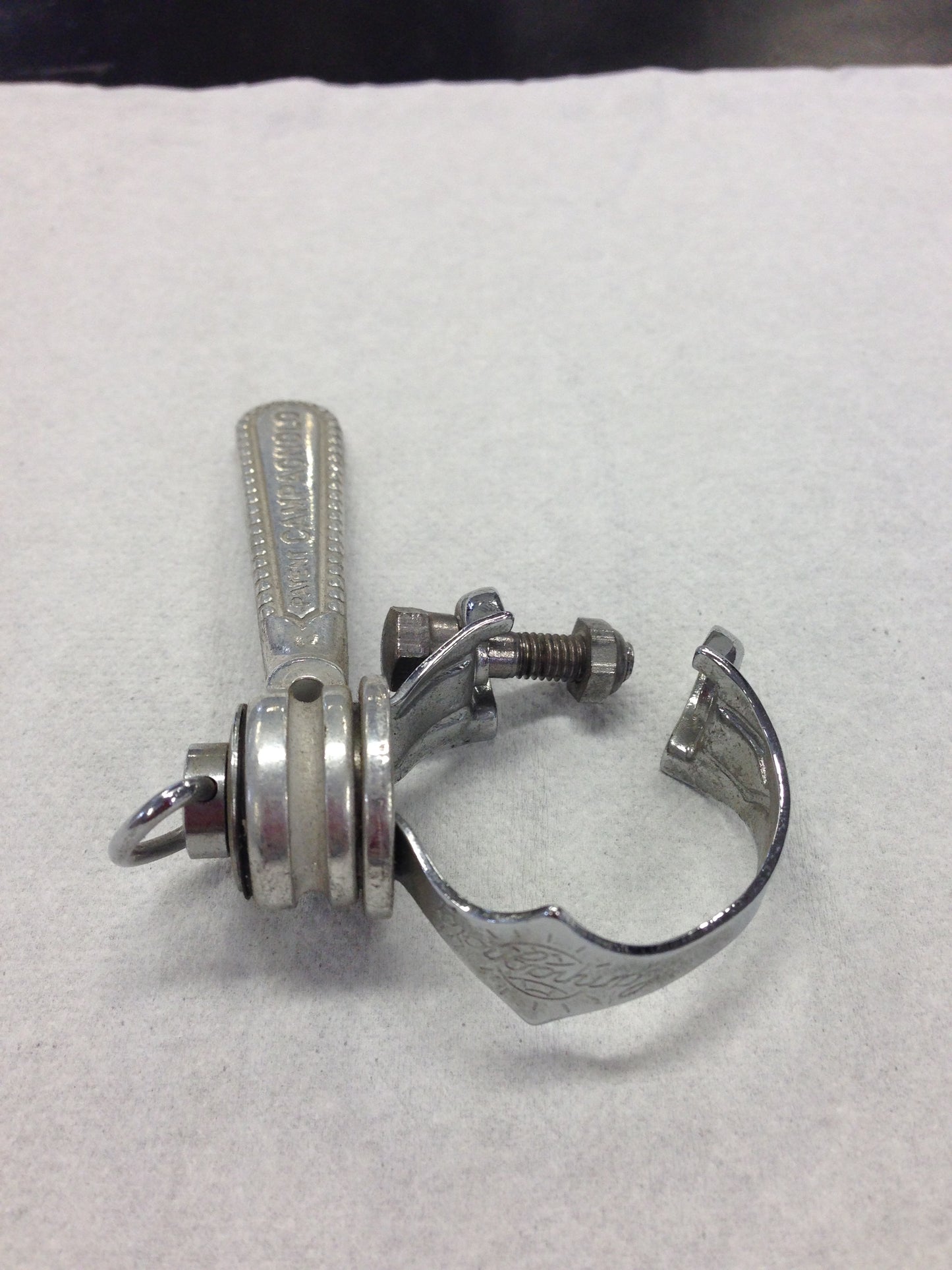 CAMPAGNOLO COMANDO CAMBIO SINGOLO CON FASCETTA