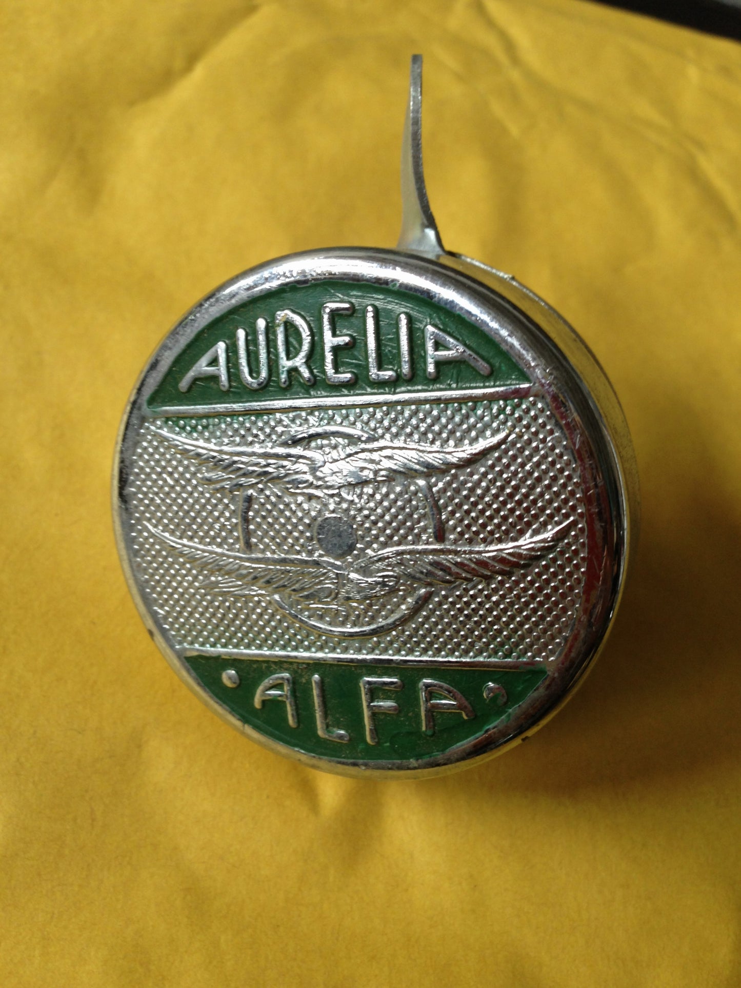 CAMPANELLO ACCIAIO NUOVO ANNI 70