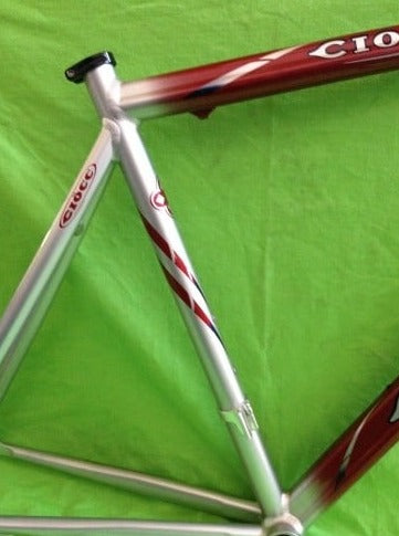 TELAIO CIOCC ALLUMINIO 55 CF ARGENTO/ROSSO
