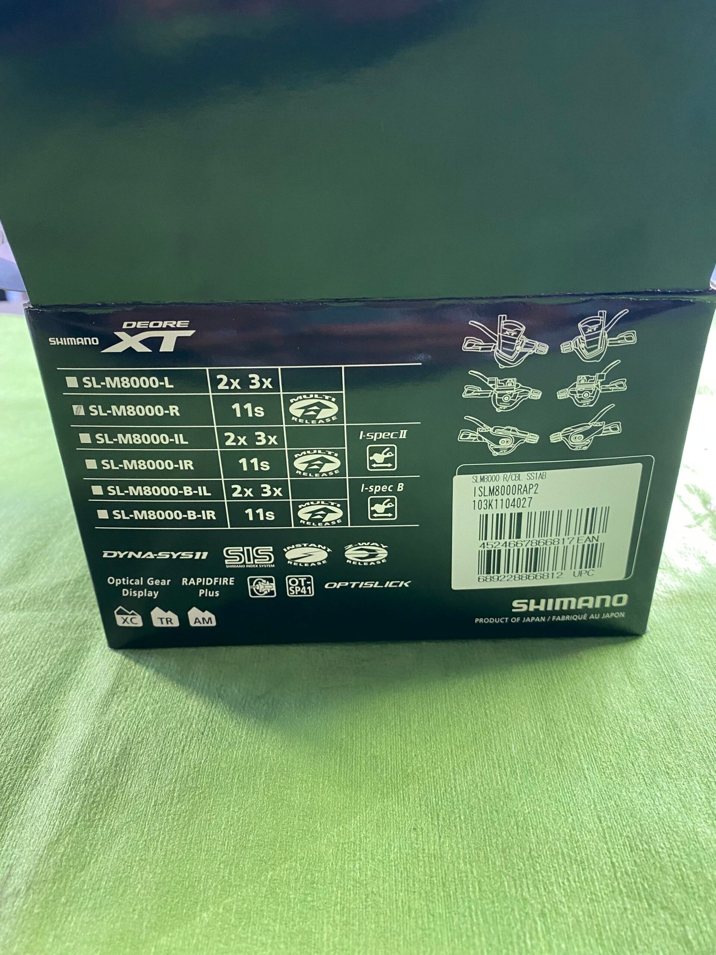 COMANDI SHIMANO DEORE XT