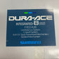 SHIMANO MOZZI DURA ACE 8V. NUOVI