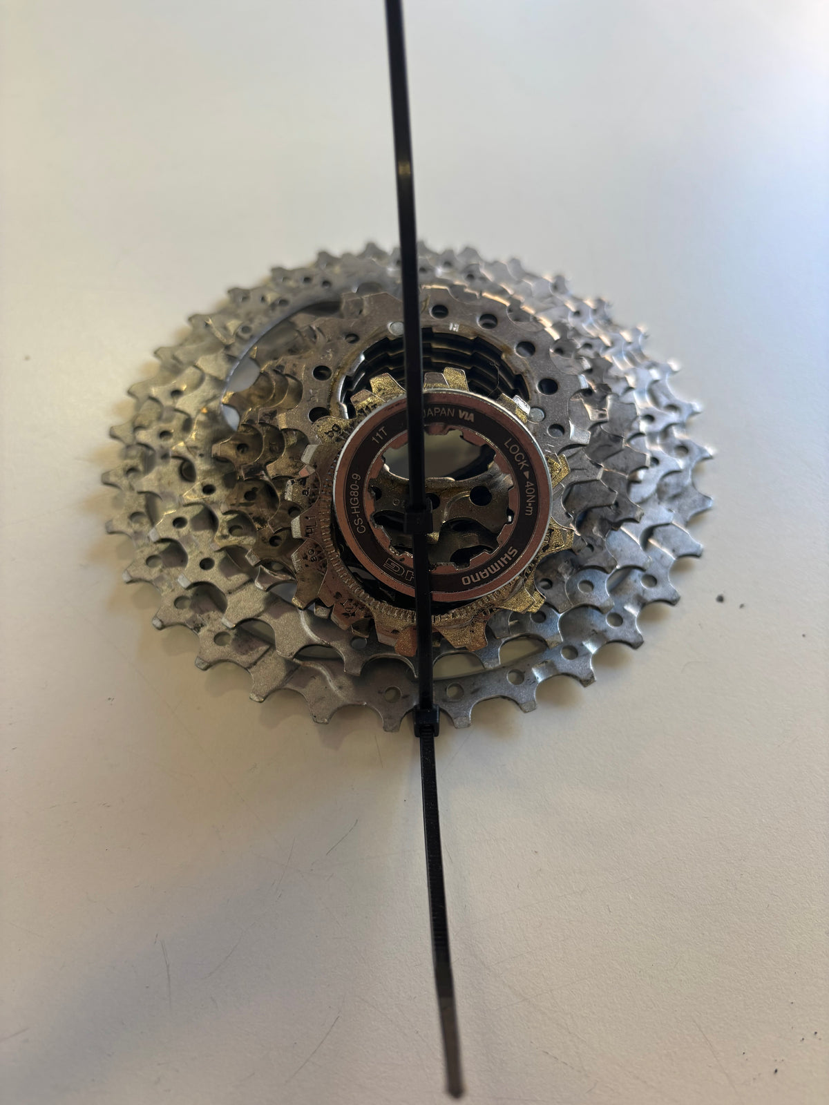 CASSETTA SHIMANO SLX CS-HG80 9 VELOCITA' USATA