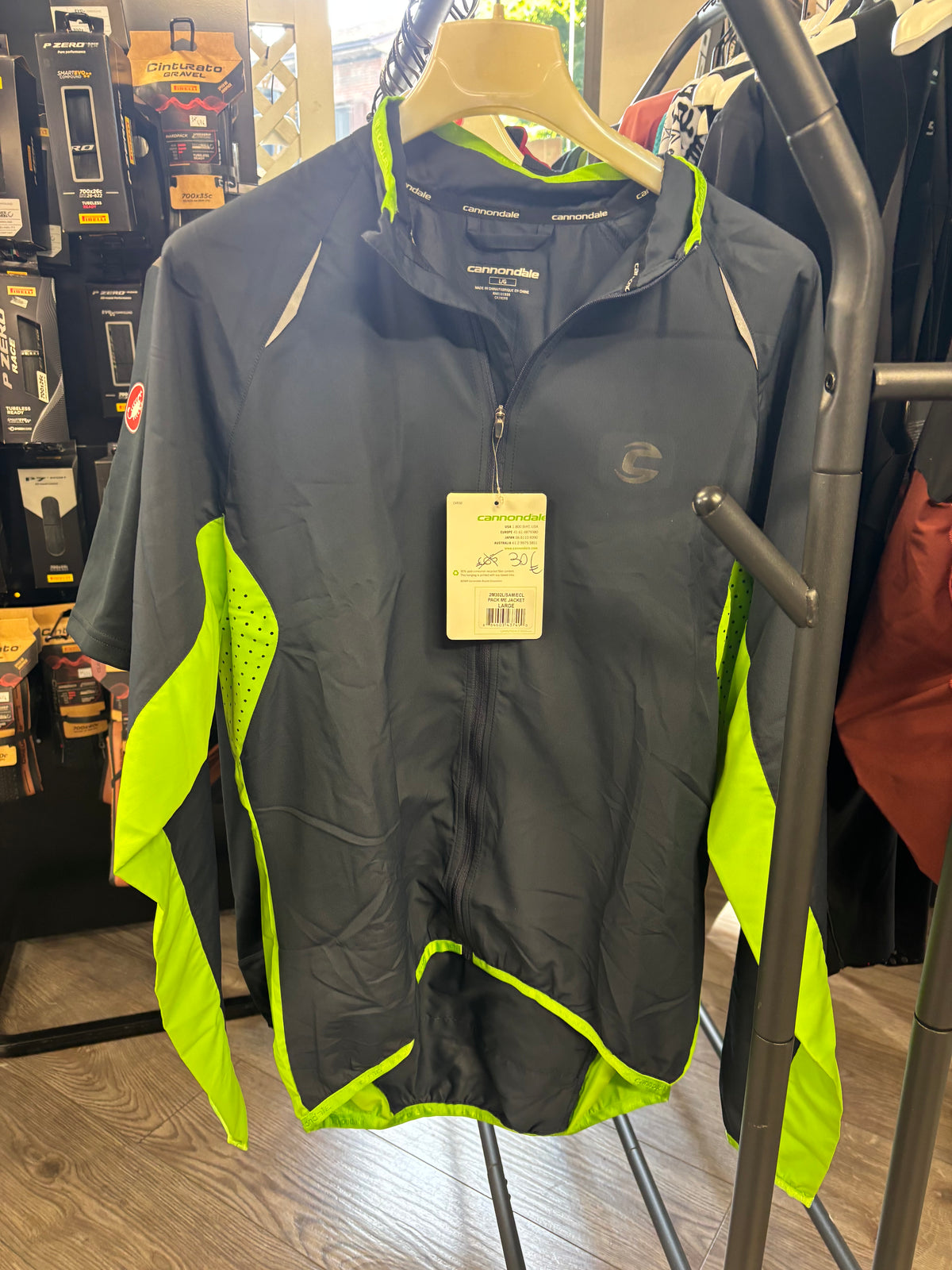 GIACCA ANTIVENTO CANNONDALE PACK ME JACKET