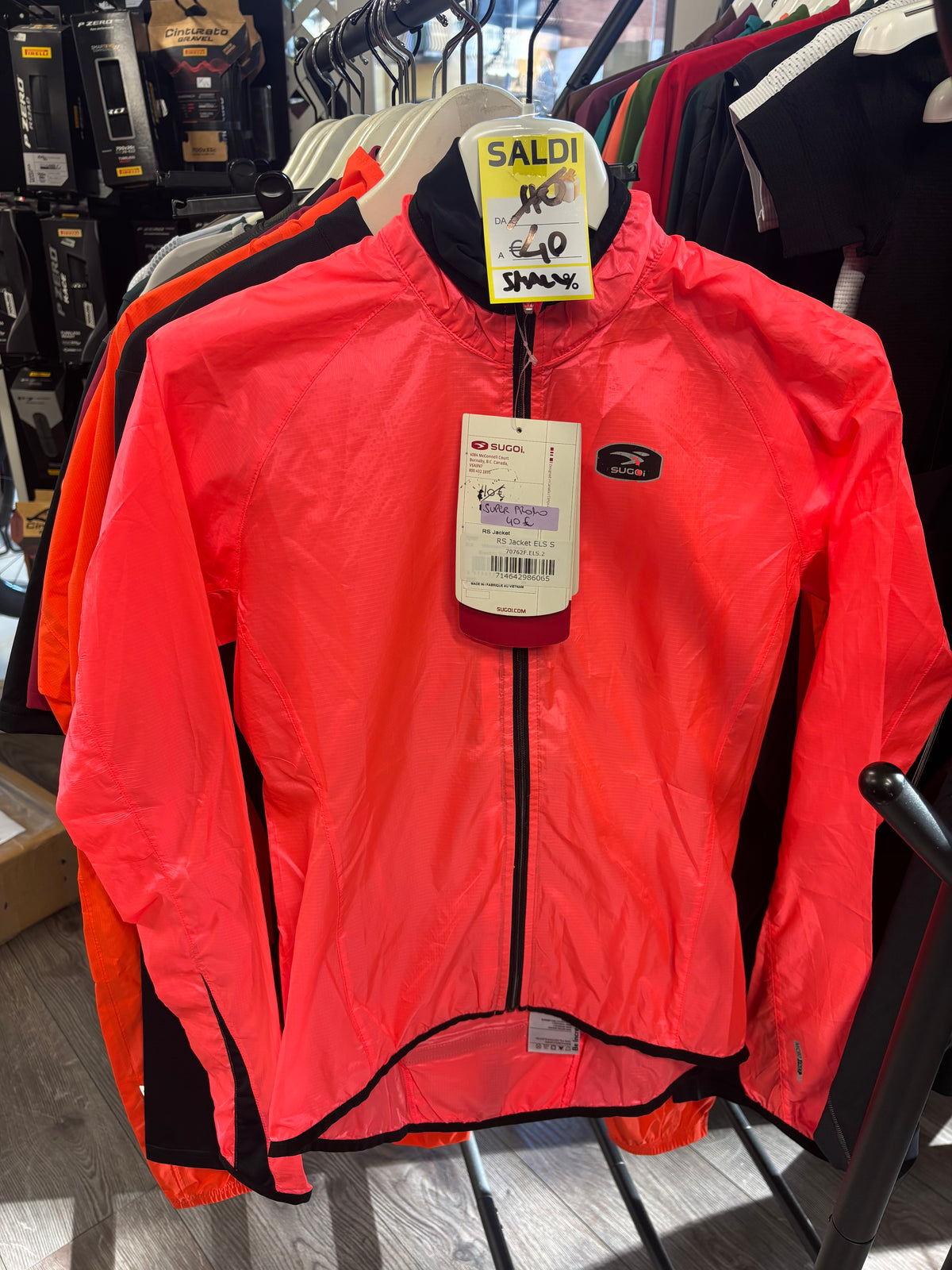 GIACCA ANTIVENTO SUGOI RS JACKET DONNA