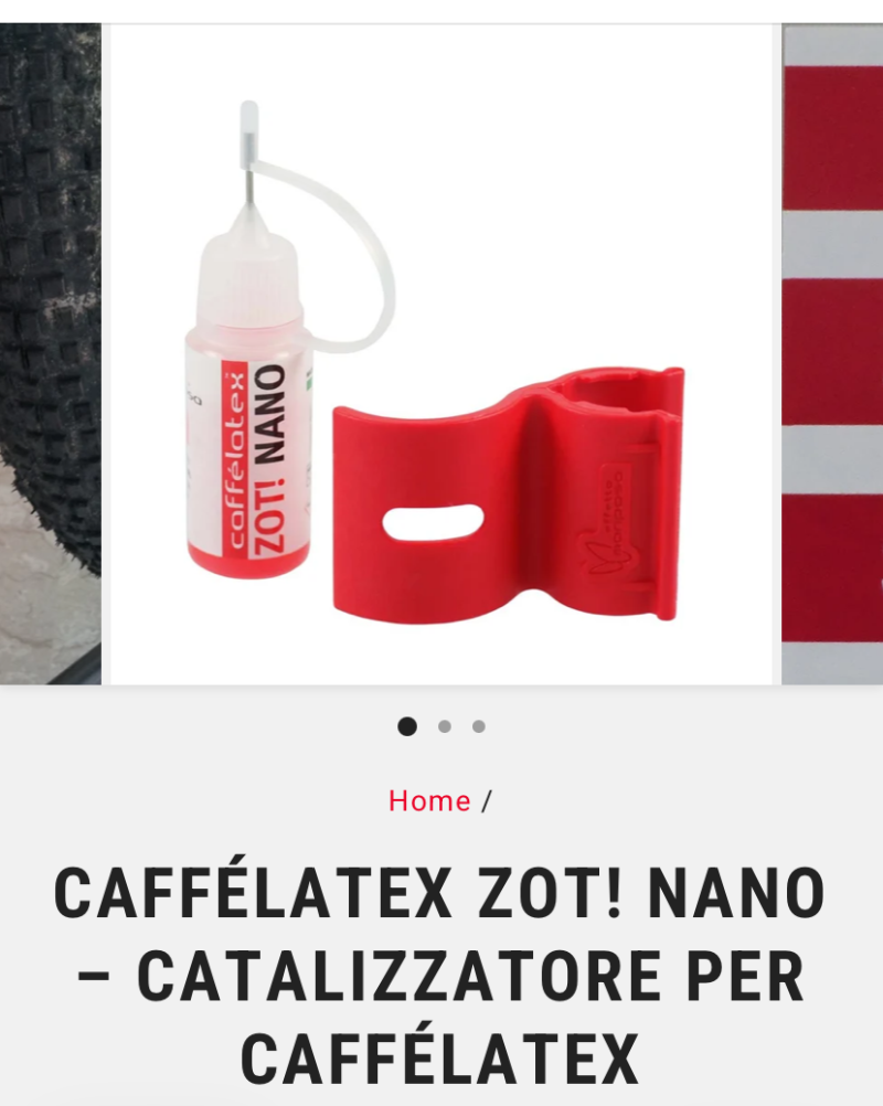 CAFFELATEX ZOT! NANO CATALIZZATORE