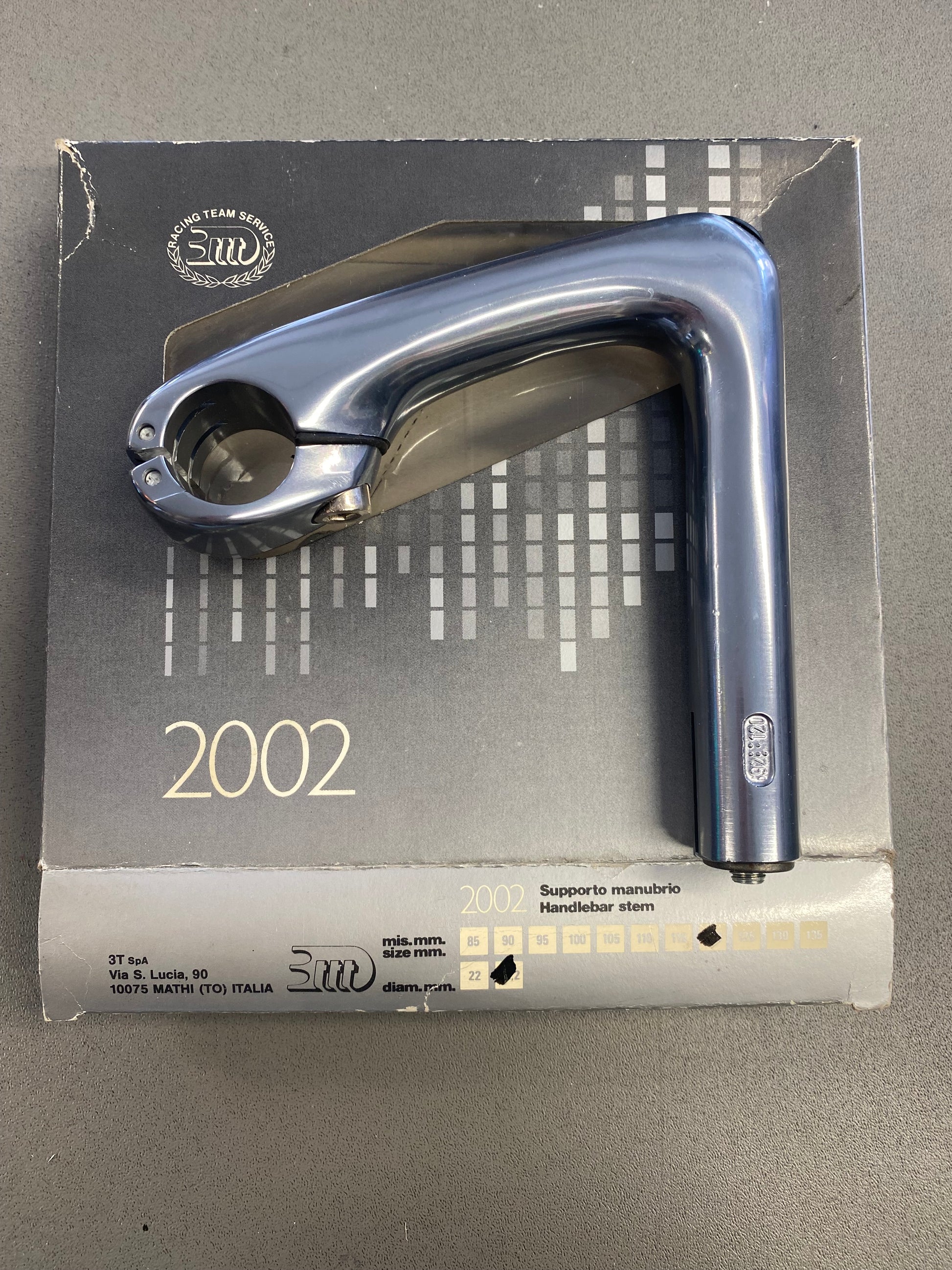 ATTACCO MANUBRIO 3TTT 2002 Cicli Biondi