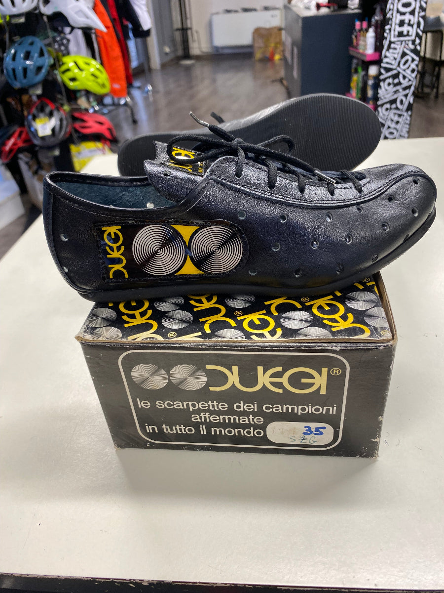SCARPE DUEGI VINTAGE EROICA IN PELLE