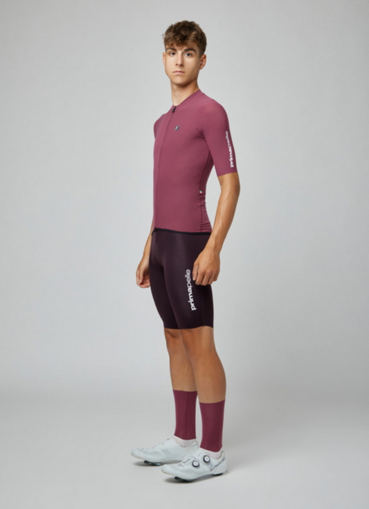 MAGLIA PRIMA PELLE PISSEI PRUGNA