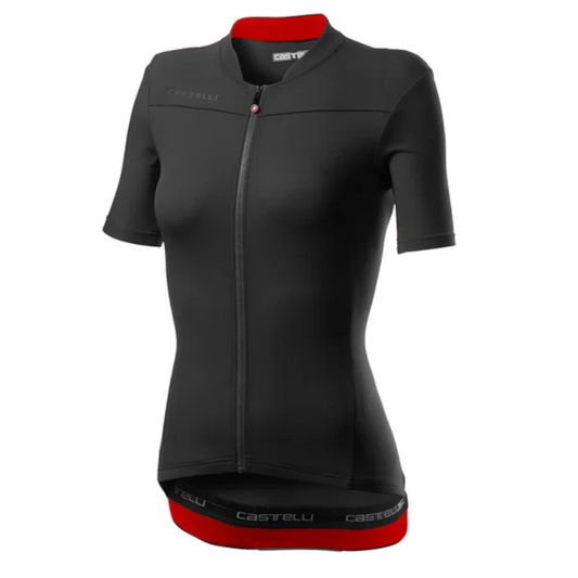 MAGLIA CASTELLI DONNA ANIMA JERSEY NERA